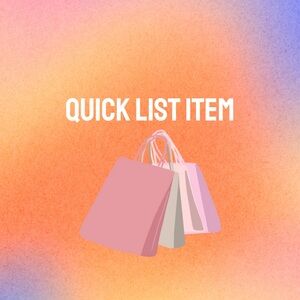 Quick List Live Show Item